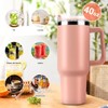 RUBOQE 40OZ Vaso Térmico de Acero Inoxidable, Termos para Agua
