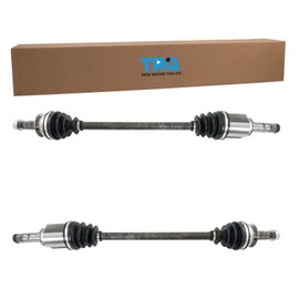 TRQ Front CV Axle Shaft Assembly Set Compatible with 2009-2013 Subaru Forester 2011-2014 Impreza 2013-2014 XV Crosstrek