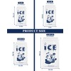 FireKylin 50 Pack Ice Bags 5 lb, Heavy-Duty Ice Bags