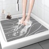 Shower Mat Bathtub Mat Non-Slip - 24x24 Inch, Soft Comfort