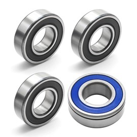 laffoonparts 4 Pack Rear Wheel Bearing Kit with ABS Sealed, Replacement for Harley CVO Electra Glide Touring Road King Road Glide Ultra Limited with ABS 2008-2024, 9276A/9276B 9252/9252A