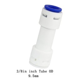 yyangz 2pcs 3/8" Push to Connect One Way Check Valve for RO(Reverse Osmosis) Water Filter