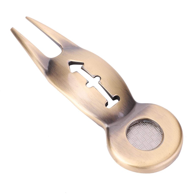 Golf Divot Repair Tool,Multi Function Aluminum Alloy Golf Divot Tool