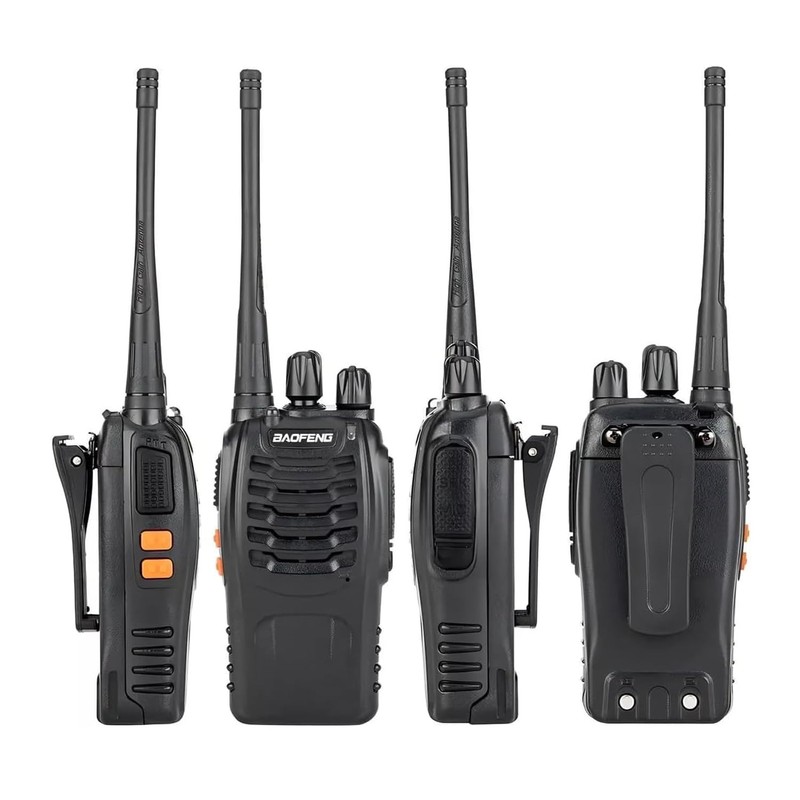 BAOFENG Walkie Talkies Long Range for Adults with Earpieces,16 Channel