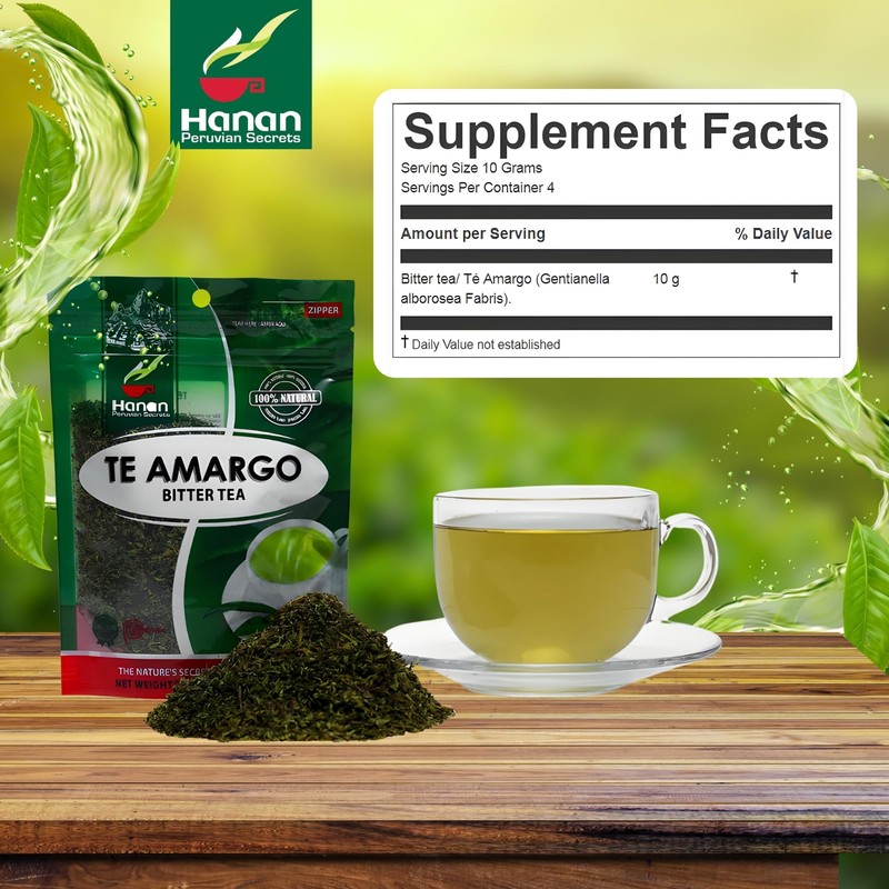 Hanan Te de Amargo 40g - Bitter Loose Leaf Tea