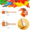 12PCS Paint Brushes Sets,Backgroun
