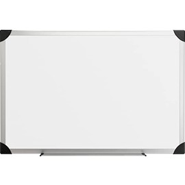 Lorell 55651 Dry-Erase Board, 3-Ft X2-Ft, Aluminum Frame/White