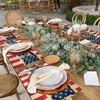 4th of July Placemats UAS Flag Stars and Stripes Place
