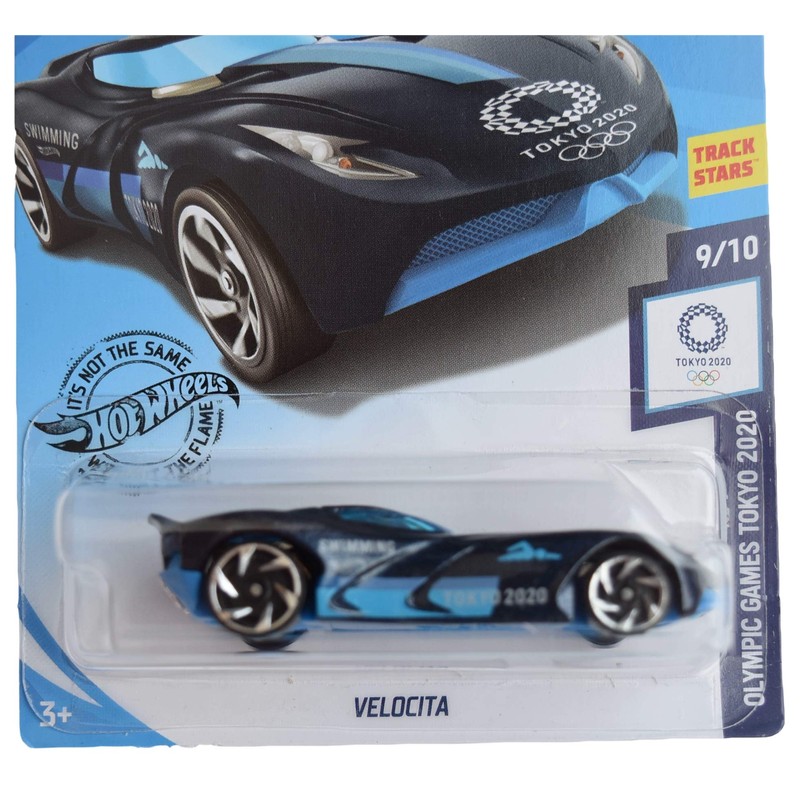 Hot Wheels Velocita (Blue) Olympic Games Tokyo 2020 (Swimming)