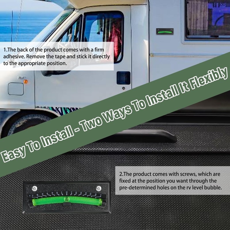 Rv Bubble Level Camper Level Bubble 2 Pack For Trailer