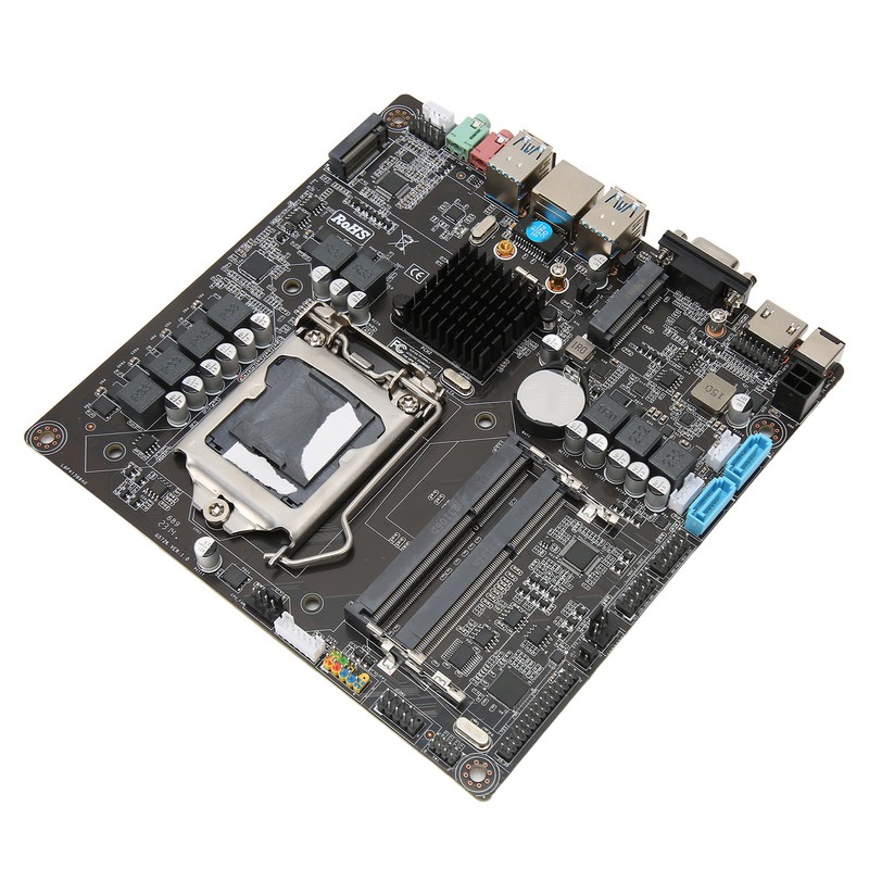 B250 Micro ITX Motherboard Dual Channel DDR3 Support VGA RJ45
