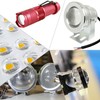 PATIKIL 5pcs Diameter 34mm Height 13.5mm Flat Convex Lens Acrylic