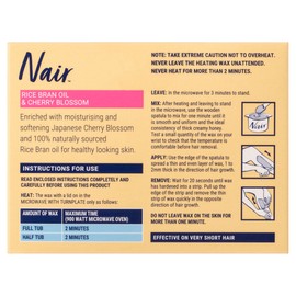 Nair Sensitive Strip Free Hair Remover Wax - Quick and Precise Hair Removal – Removes Short Hair – For Facial and Sensitive Areas – All Skin Types - 400 g