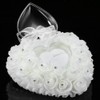 Ring Pillow for Wedding, Wedding Ring Pillow, Romantic HeartShaped Ring
