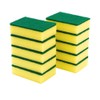 10 Pack Kitchen Cleaning Sponges, Dual-Sided Dish-Washing & Cleaning Sponge
