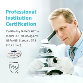 AQUA CREST NSF/ANSI 42&372 Standard Water Filter, Replacement for Berkey® Gravity Water Filter System, Berkey® BB9-2® Black Filters & PF-2® Fluoride Filters