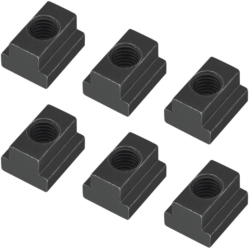 6 PCS T-Slot Nuts,T-Sliding Nut Blocks – Ideal for Machine