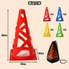 Charmoon Color Cones 16 pieces 23cm 4 colors with storage