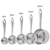 SPUVGVC Measuring Cups and Spoons Set, 18/10 Stainless Steel Measuring
