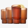 Shatterproof Acrylic Tall Drinking Glasses Set, European Style, Dishwasher Safe,