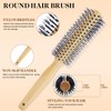 HEYMKGO Hair Brush Set, 5Pcs Natural Bamboo Paddle Detangling Brush