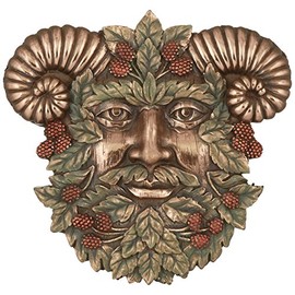 StealStreet Greenman Summer Plaque Fantasy Designer Decoration Collectible