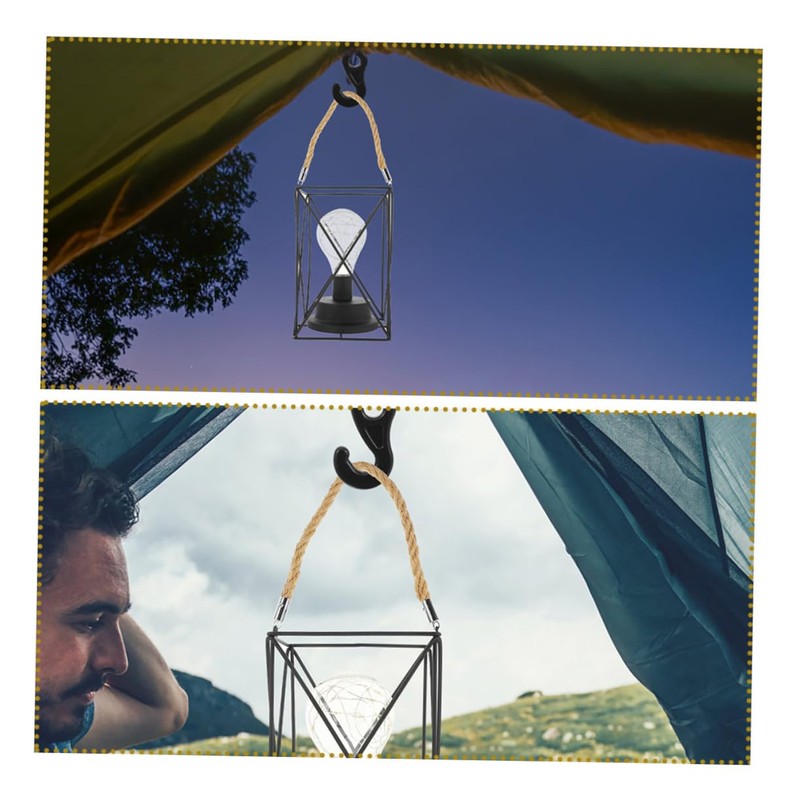 VICASKY 20Pcs Multi Function Tent Fixing Hooks Durable Outdoor Cord