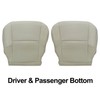 Priprilod Tan Perforated Leather Driver & Passenger Side Bottom Replacement