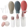 WOONEKY Travel Size Refillable Makeup Bottle Set 11 Piece Kit