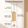 Wind Chime Set of 4 Elements, Included Portable Storage Box