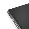 TRU RED Staples Medium Soft Cover Meeting Notebook, Black, 3/Pack