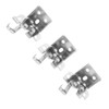 Operitacx 3sets 3pcs Top Fixing Blind Brackets for Window Blinds