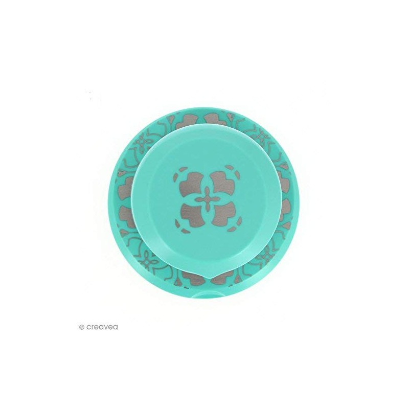 Artemio Flying Stained Glass Hole Punch, Metal, multicoloured, 12.5 x 7 x