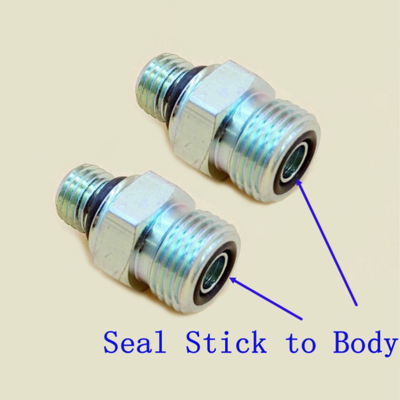 2PCS Turbo Oil Feed Connectors Joint 4940183 Connector Joints Replacement