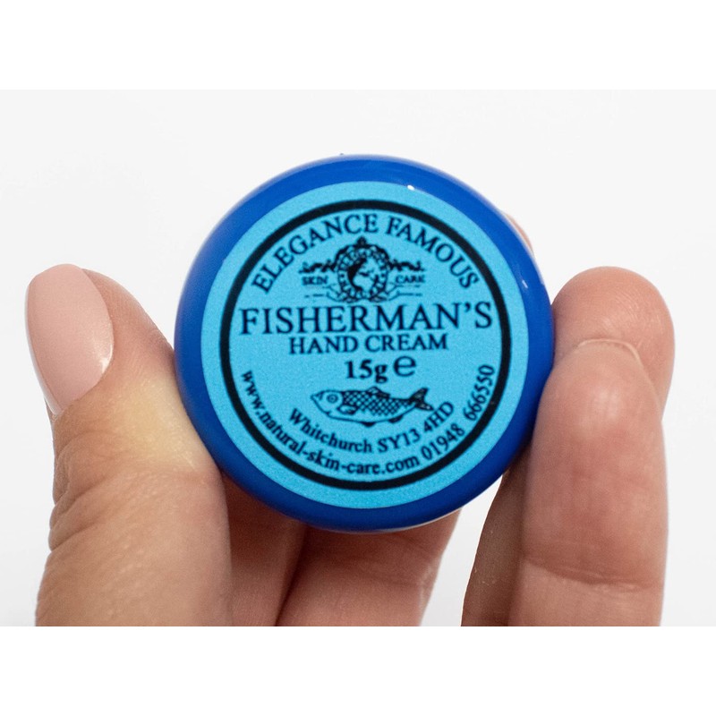 Fishermans Nourishing Hand Cream 15g by Elegance Natural Skin Care