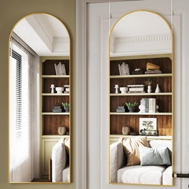 Protylctaster 19"x51"Door Mirror Full Length,Full Length Mirror Door Hanging,Over The Door Mirrors,Behind Door Mirrors