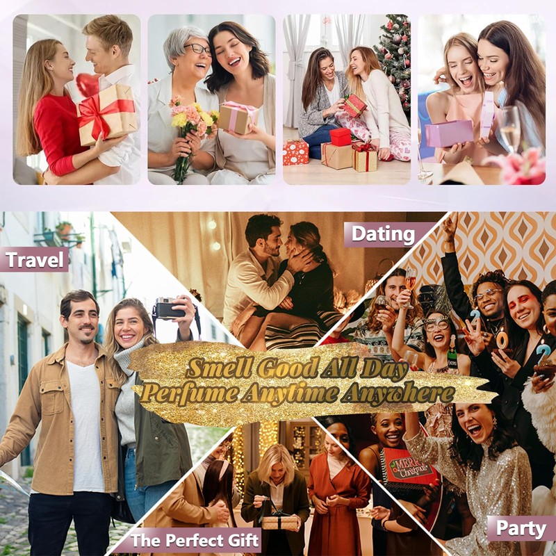 Portable Mini Refillable Perfume Atomizer Bottle, Travel Size Refillable Perfume