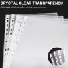 PANDRI Sheet Protectors, PANDRI 400 Pack Clear Heavy Duty Plastic