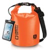 Bolsa seca impermeable, 5L/10L/20L/30L/40L Mochila de almacenamiento ligera con funda