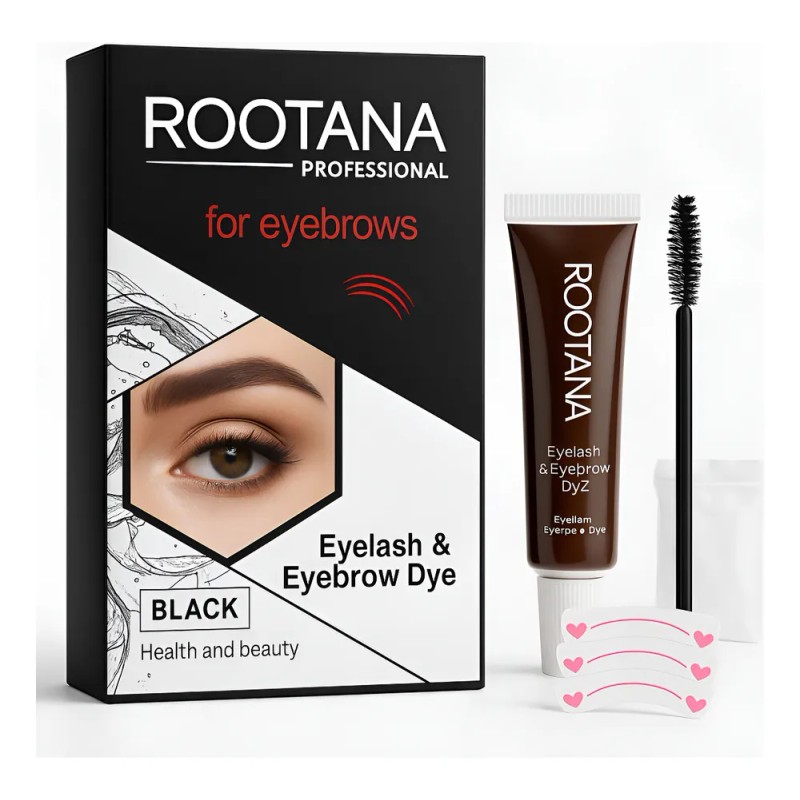 Gel Tinta Henna Tinte Pigmento Para Cejas Y Pestañas Negro