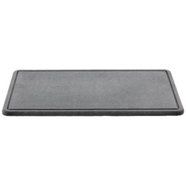HB-5318 Pearl Metal Dish Draining Plate, 13.2 x 8.3 (335 x 210 mm), Black, Skit