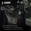 PAERKU PVS14 j-arm Night Vision Mount,Plastic J-Arm Night Vision NVG