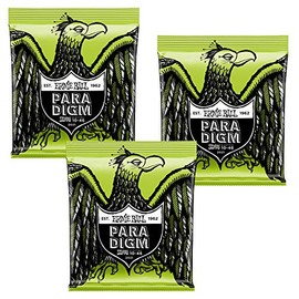 3 PACK Ernie Ball 2021 Paradigm Regular Slinky Electric Guitar Strings .010-.046