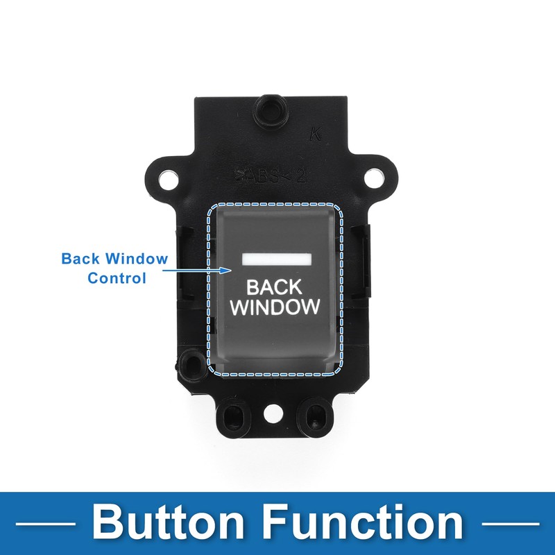A ABSOPRO Power Window Switch Rear Passenger Side Window Control