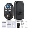 VEVOR Fingerprint Door Lock, with Fingerprint/Keypad Code/Key, One-Time and Anti-Peeking