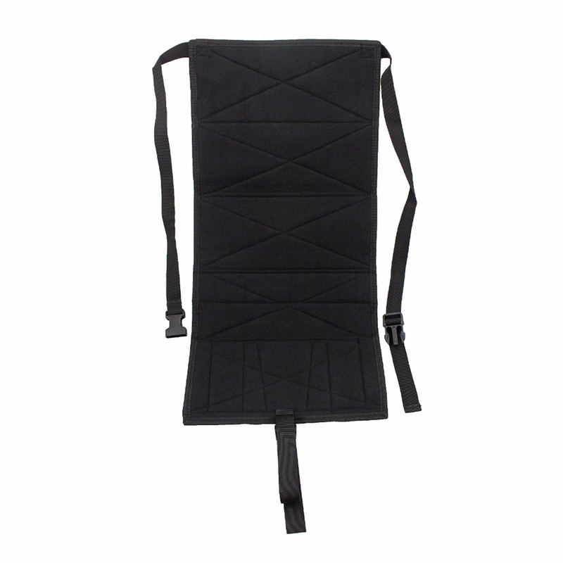 Under Seat Concealment Holster with Spare Pouch for Car Office