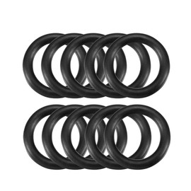 TA-VIGOR 10Pcs Nitrile Rubber O-Rings, 20mm OD 14mm ID 3mm Width Rubber Washers Spacer O-Rings Gasket kit, Metric Sealing Gasket for Hose, Faucet, Automotive, Plumbing