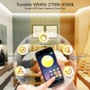 Wefomey White LED Strip Light 20M 1200 LEDs, 7200lm Dimmable