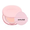 어뮤즈 듀 파워 비건 쿠션 본품, 03 허니, 1개 Amuse Dual Power Vegan Cushion Foundation, 03 Honey, 1pc, 03 허니 × 1개