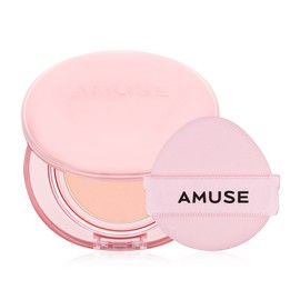 어뮤즈 듀 파워 비건 쿠션 본품, 03 허니, 1개 Amuse Dual Power Vegan Cushion Foundation, 03 Honey, 1pc, 03 허니 × 1개